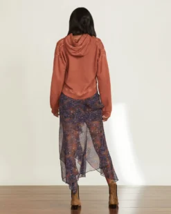 Veronica Beard Clothing Trixie Midi Skirt