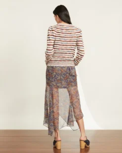 Veronica Beard Clothing Trixie Midi Skirt