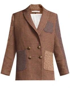 Veronica Beard Faustine Houndstooth Dickey Jacket