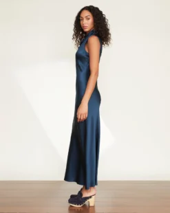 Veronica Beard Kura Satin Dress Clothing 4 Veronica Beard Kura Satin Dress Clothing