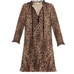 Veronica Beard Clothing Luvie Leopard Dress 5 Veronica Beard Clothing Luvie Leopard Dress
