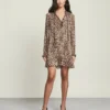Veronica Beard Clothing Luvie Leopard Dress