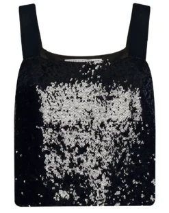 Veronica Beard Adi Sequin Top Clothing
