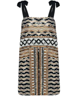 Veronica Beard Clothing Meryl Embellished Dress