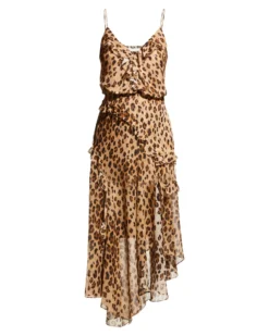 Veronica Beard Avenel Leopard Dress