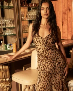 Veronica Beard Avenel Leopard Dress