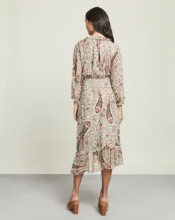 Veronica Beard Derby Paisley Dress Clothing