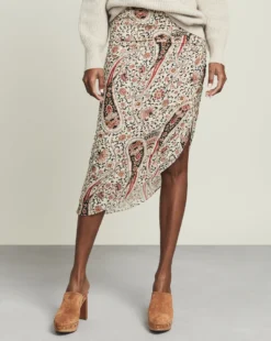 Veronica Beard Herst Paisley Skirt 4 Veronica Beard Herst Paisley Skirt
