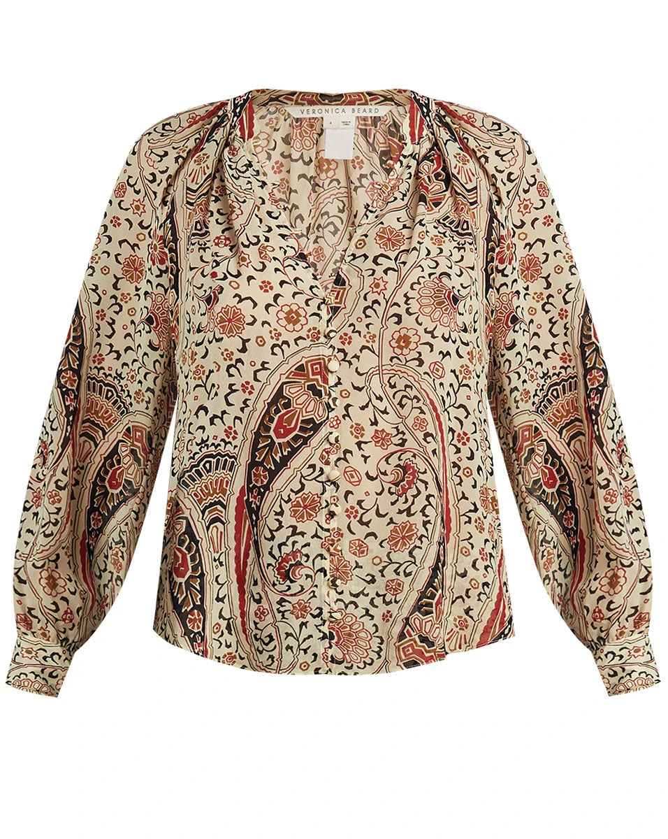 Veronica Beard Marion Paisley Top Veronica Beard Marion Paisley Top