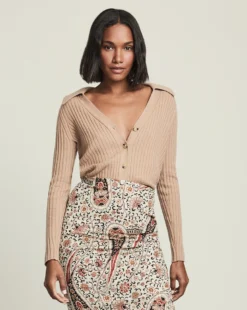Veronica Beard Lazana Cashmere Cardigan Clothing