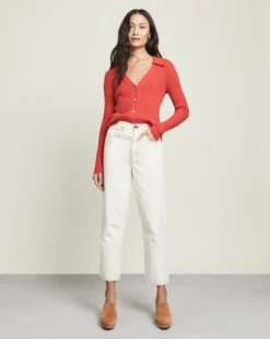 Veronica Beard Lazana Cashmere Cardigan Clothing