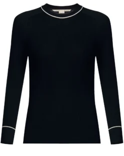 Veronica Beard Clothing Kinnie Ribbed Pullover