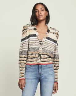 Veronica Beard Sales 55 Veronica Beard Clothing Cecily Mixed-Knit Cardigan