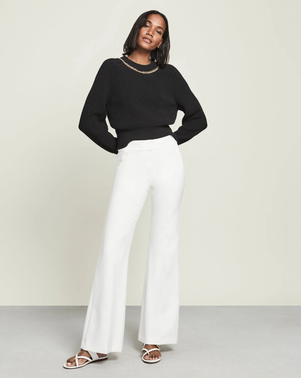 Veronica Beard Wara Chain-Detail Pullover Clothing Veronica Beard Wara Chain-Detail Pullover Clothing