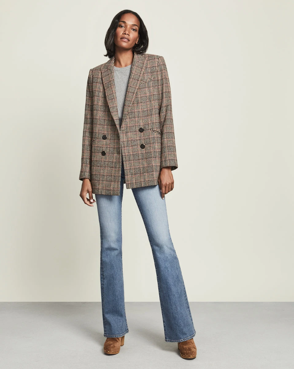 Veronica Beard Oria Glen Plaid Dickey Jacket Veronica Beard Oria Glen Plaid Dickey Jacket