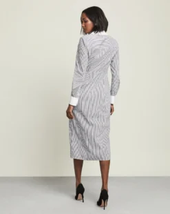 Veronica Beard Clothing Cita Midi Shirtdress