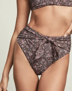 Veronica Beard Azoia Tie-Waist Bikini Bottom Clothing