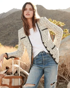 Veronica Beard Albia Tweed Jacket Clothing 7 Veronica Beard Albia Tweed Jacket Clothing