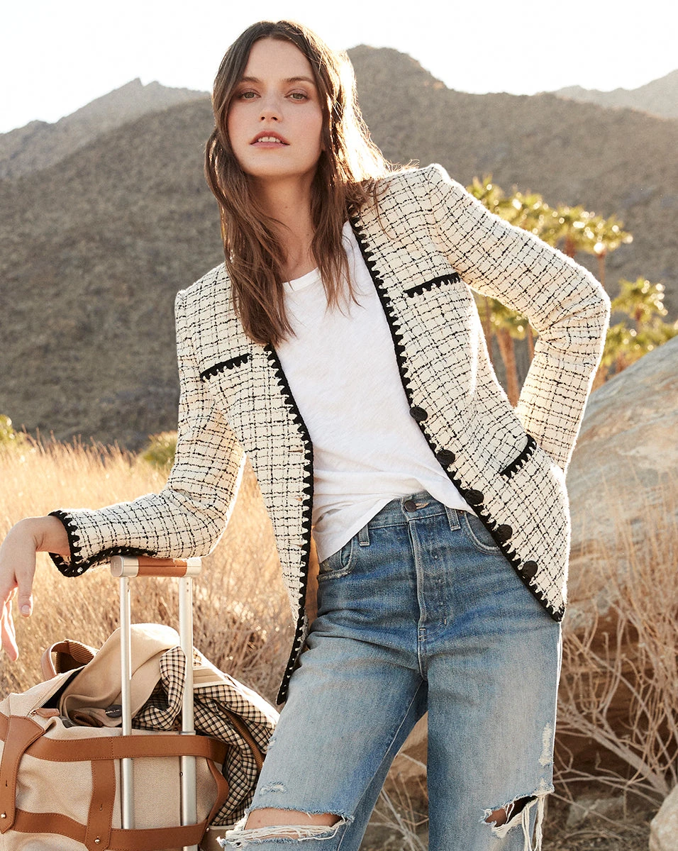 Veronica Beard Albia Tweed Jacket Clothing Veronica Beard Albia Tweed Jacket Clothing