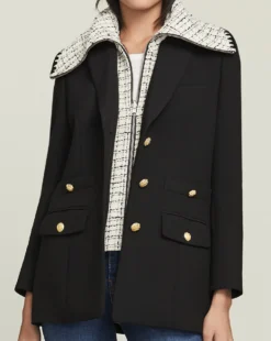 Veronica Beard Piney Tweed Dickey Clothing