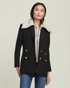 Veronica Beard Piney Tweed Dickey Clothing