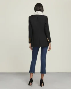 Veronica Beard Piney Tweed Dickey Clothing