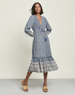 Veronica Beard Kameya Midi Dress