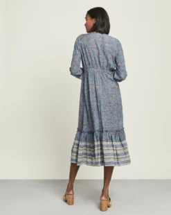 Veronica Beard Kameya Midi Dress