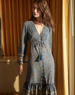 Veronica Beard Kameya Midi Dress