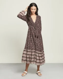 Veronica Beard Kameya Midi Dress
