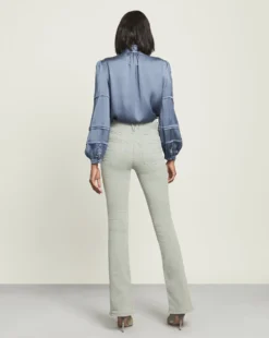 Veronica Beard Argonne Satin Blouse