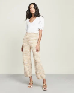 Veronica Beard Clothing Len Space-Dyed Pant