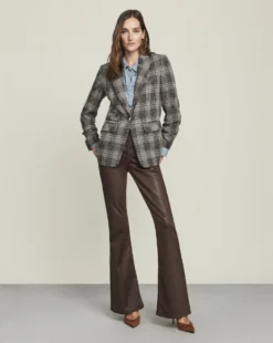 Veronica Beard Martel Plaid Dickey Jacket