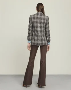 Veronica Beard Martel Plaid Dickey Jacket