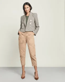 Veronica Beard Clothing Nevis Mini-Check Jacket