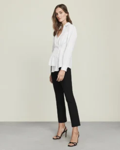 Veronica Beard Clothing Rosamund Wrap Shirt