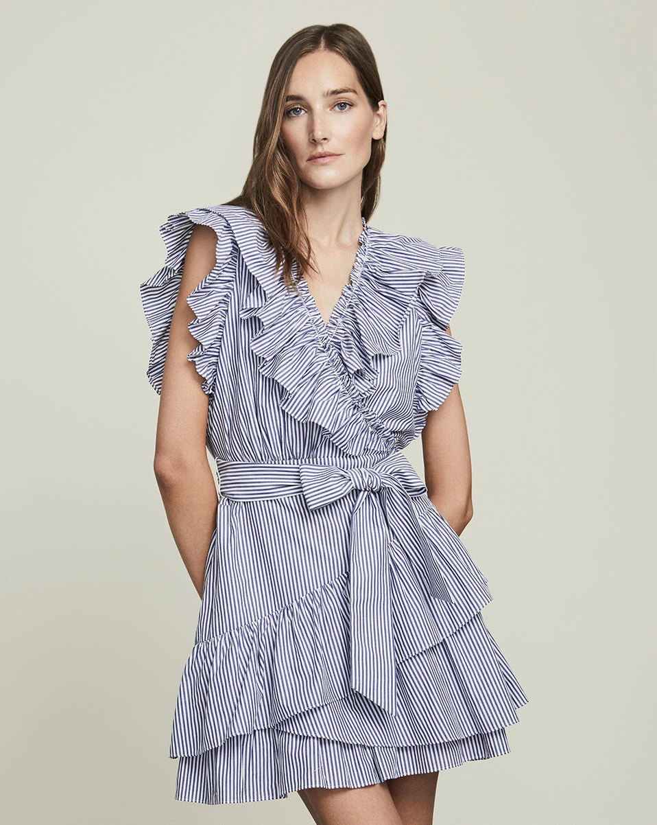 Veronica Beard Clothing Mahita Striped Dress Veronica Beard Clothing Mahita Striped Dress