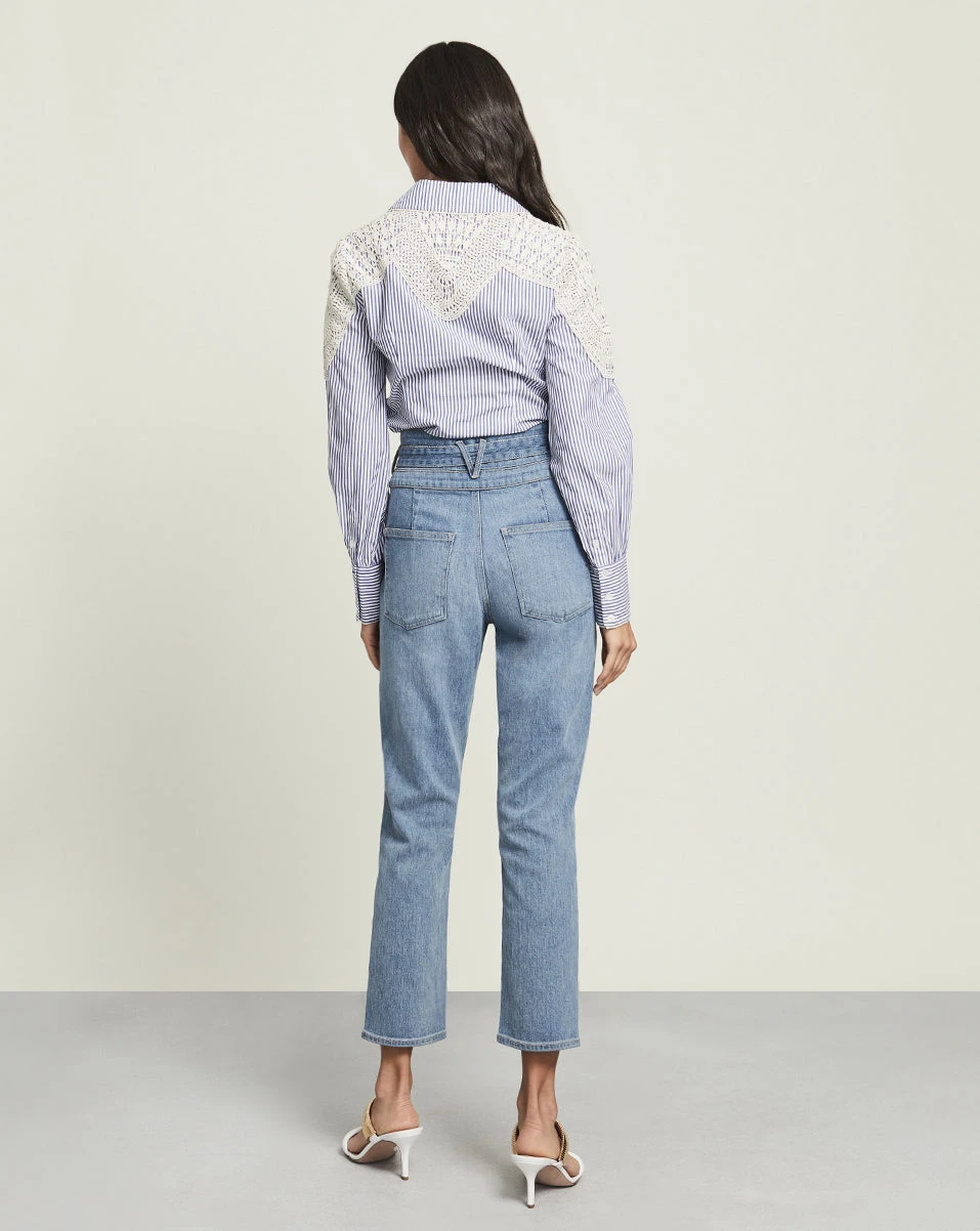 Veronica Beard Clothing Sachse Button-Down Top Veronica Beard Clothing Sachse Button-Down Top