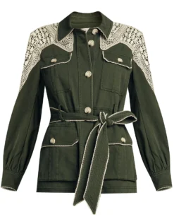Veronica Beard Vanna Army Jacket