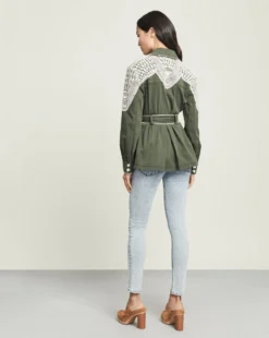 Veronica Beard Vanna Army Jacket