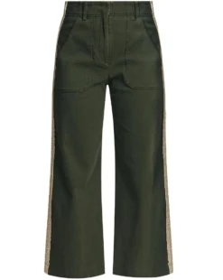 Veronica Beard Crathie Wide-Leg Pant