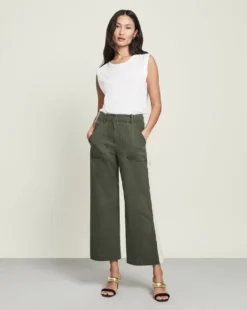 Veronica Beard Crathie Wide-Leg Pant