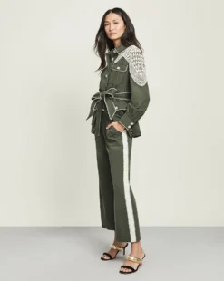 Veronica Beard Crathie Wide-Leg Pant