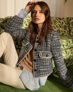 Veronica Beard Brim Tweed Jacket