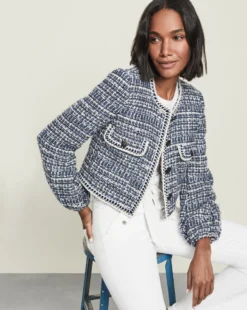 Veronica Beard Brim Tweed Jacket