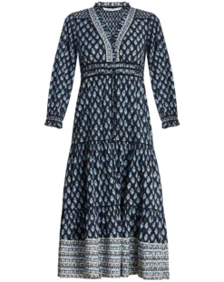 Veronica Beard Alessandra Boho-Floral Dress Clothing