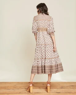 Veronica Beard Alessandra Boho-Floral Dress Clothing