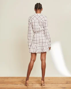 Veronica Beard Sherry Plaid Minidress