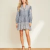 Veronica Beard Ariana Chambray Minidress Best Sellers