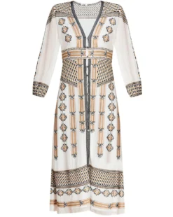 Veronica Beard Julianna Embroidered Dress
